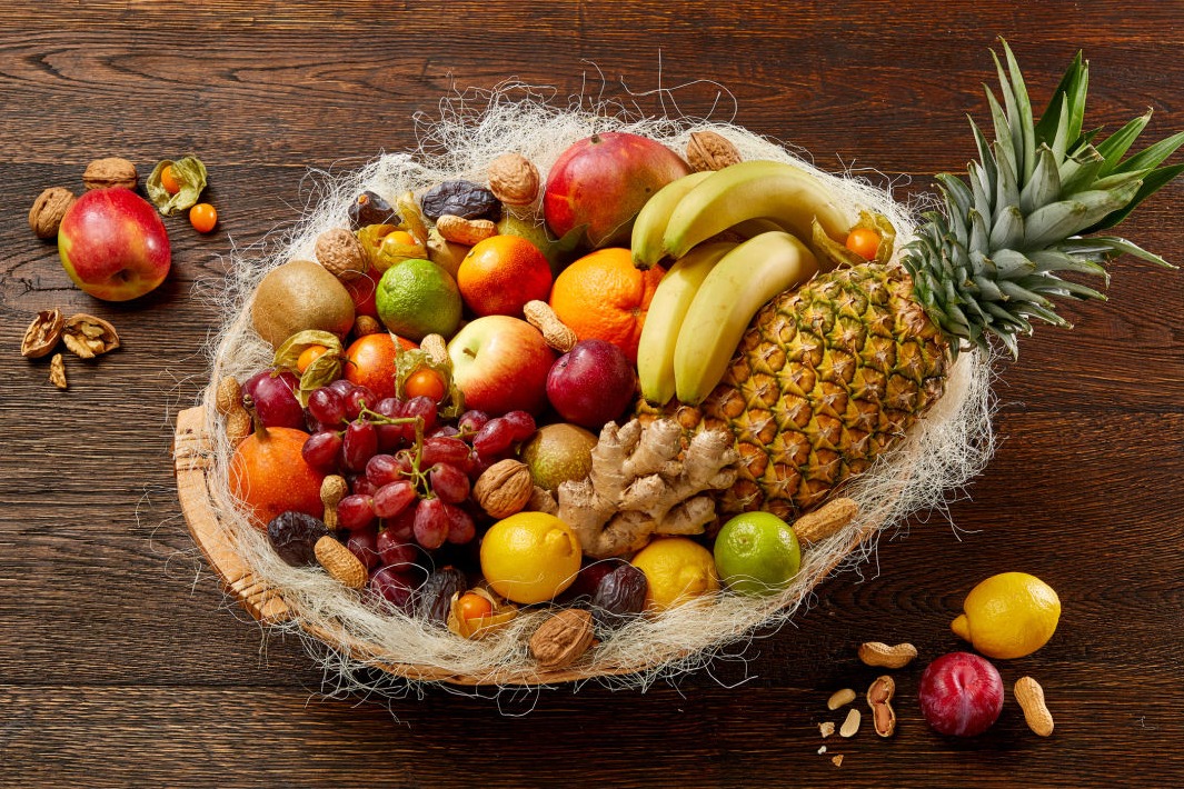 Obst als Geschenk